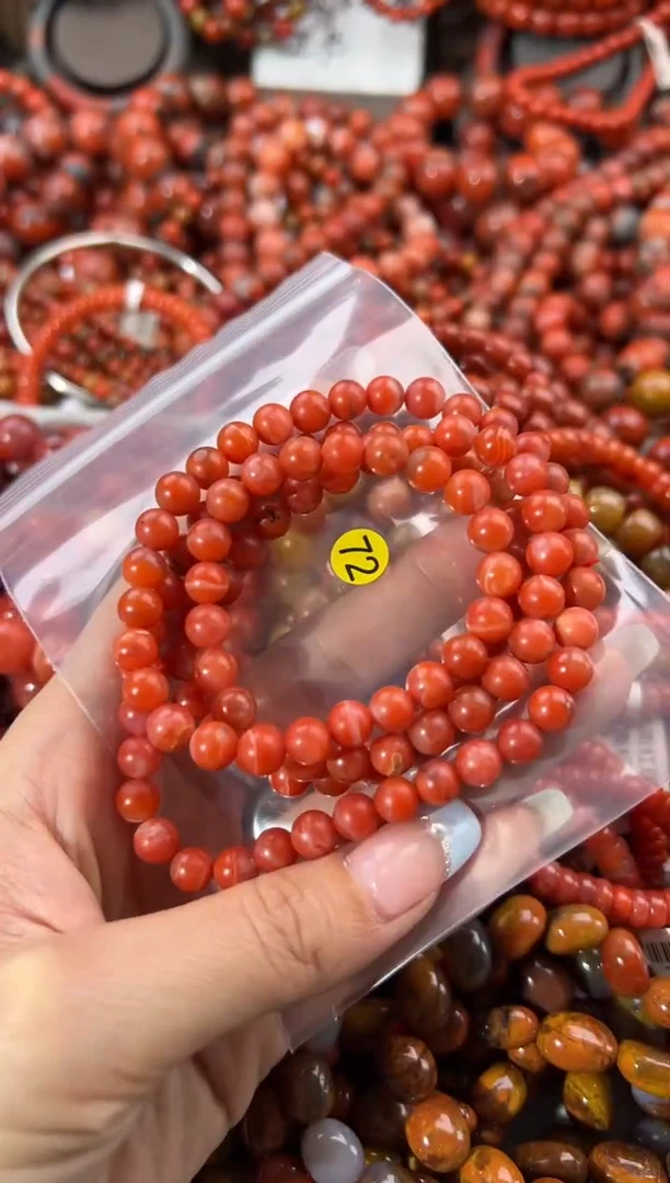 未镶嵌手串南红玛瑙7