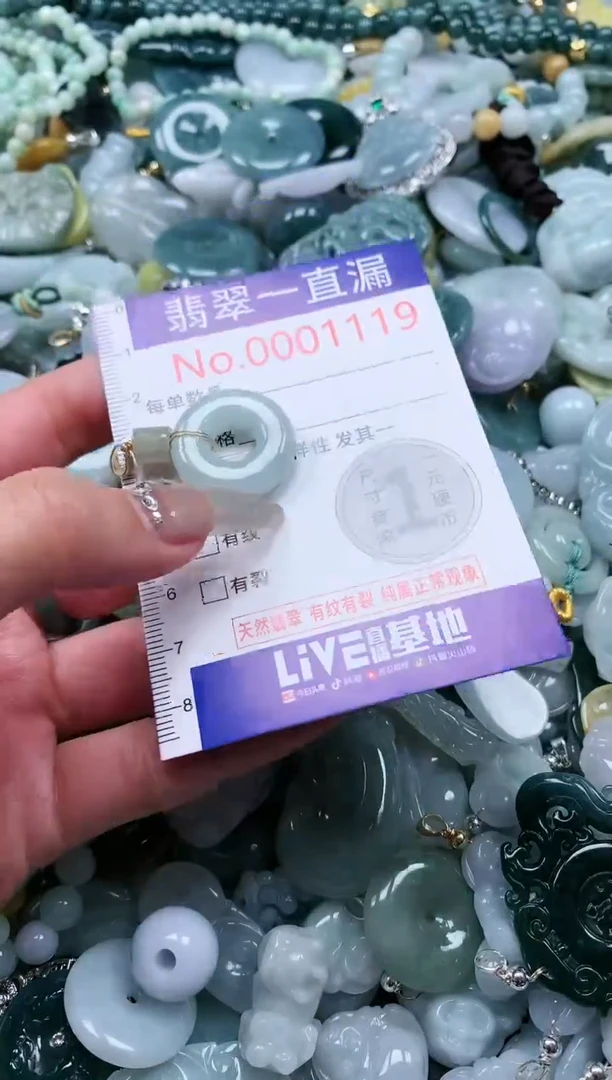 【闪购商品】翡翠吊坠(不含链)未镶嵌1119