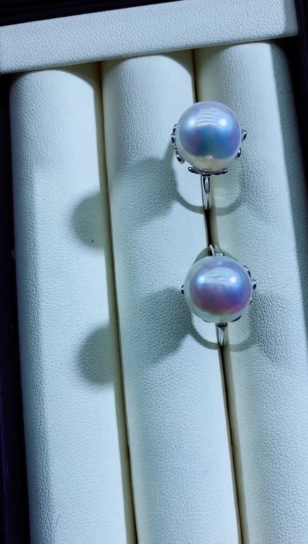 未镶嵌戒指淡水珍珠戒指多样性发其一