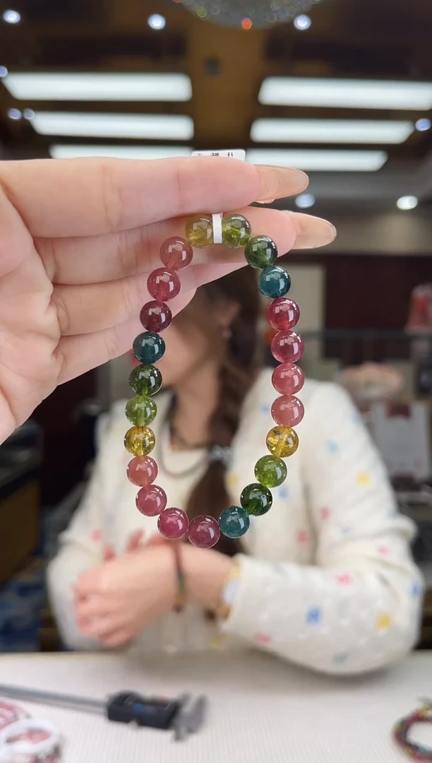 【闪购商品】碧玺/未镶嵌8mm+碧玺单圈多样性发货