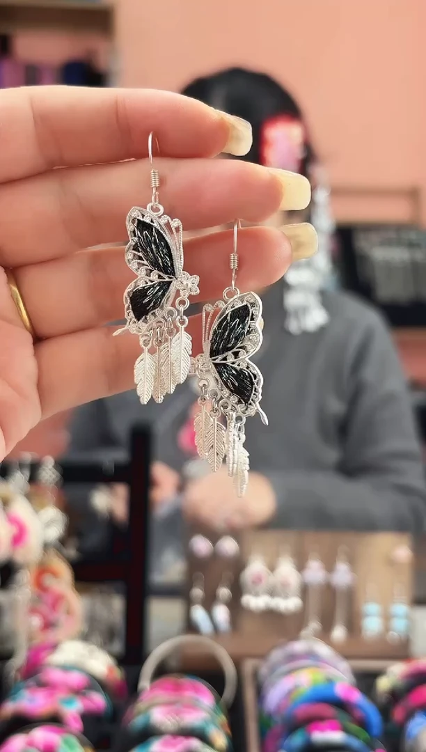 织绣艺枝独绣手工饰品30