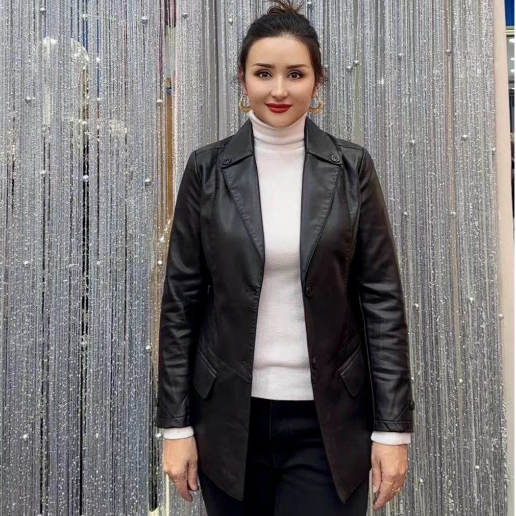 66新款爆款春季皮衣