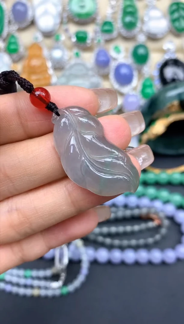 颈饰未镶嵌翡翠25-中国好珍宝