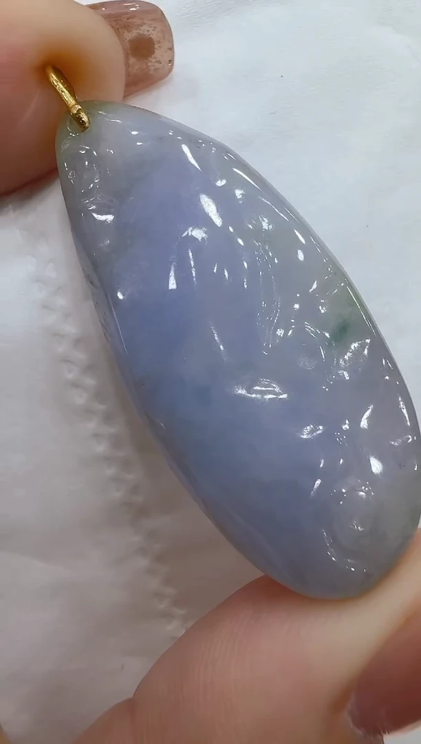 吊坠(不含链)18K金镶嵌翡翠多样性团购发一件