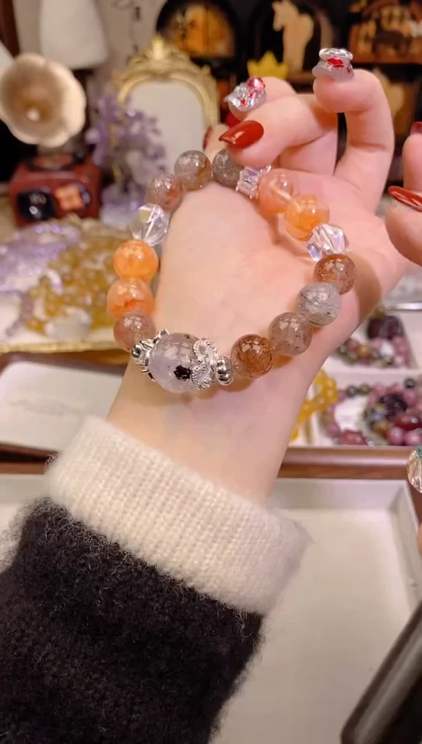 【闪购商品】水晶手链未镶嵌250手串