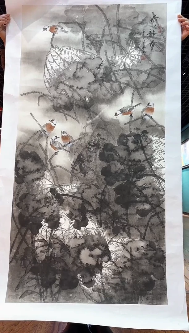 【闪购商品】国画周建真老师绘画作品24-30