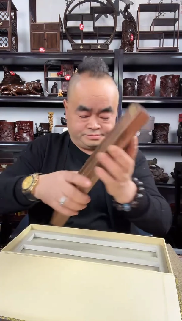木老李红木工艺品镇尺