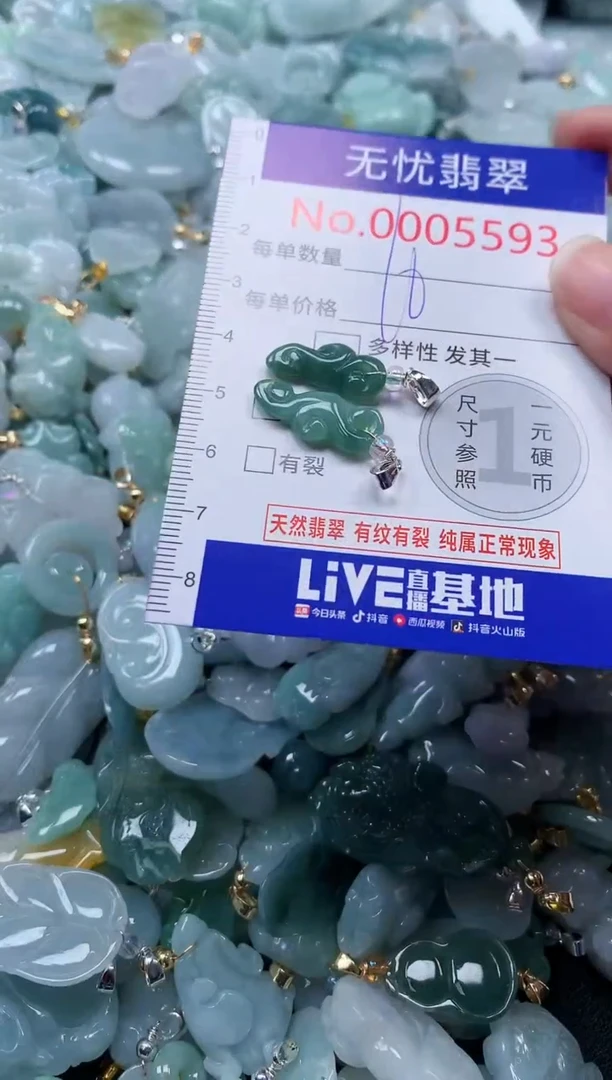 颈饰未镶嵌翡翠5593