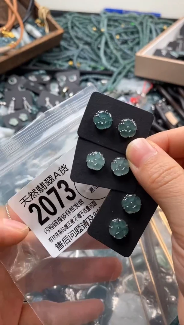 【闪购商品】翡翠颈饰未镶嵌多样性发其一2073