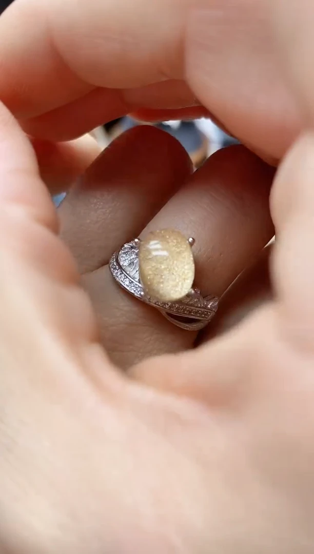 银S925镶嵌珠宝半成品水晶定制定制