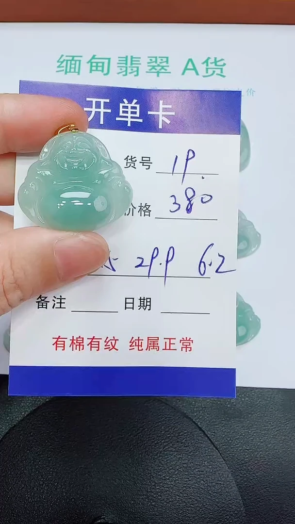 吊坠(赠链)未镶嵌翡翠19