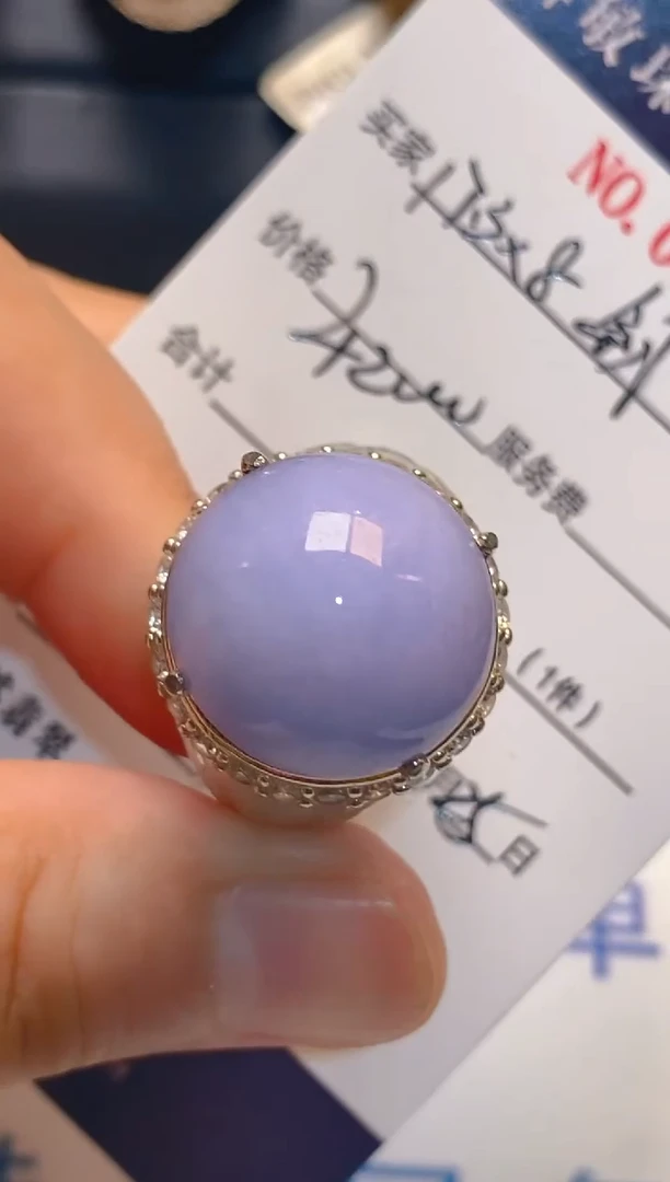 翡翠未镶嵌耳饰天然