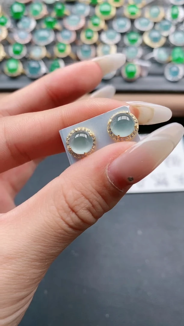 【闪购商品】翡翠戒指银S925镶嵌111111111