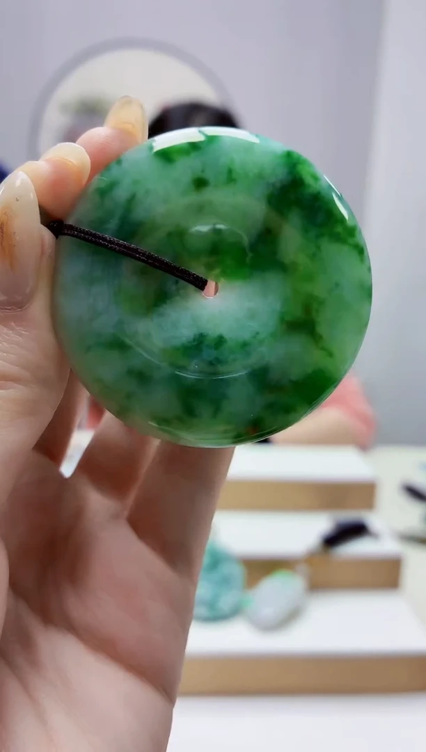 未镶嵌定制翡翠4852jw-毛货挂件33