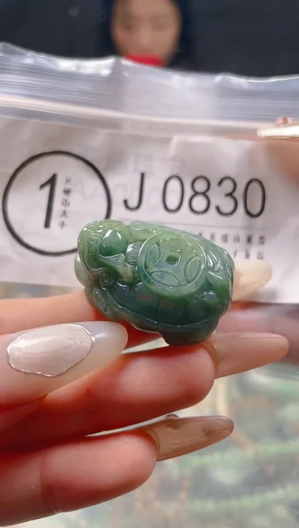 【闪购商品】翡翠颈饰未镶嵌/J/翡翠A货一图一物