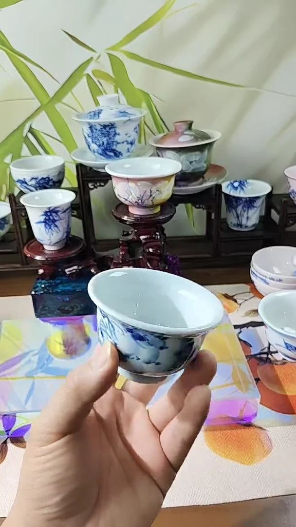 景德镇手绘主人杯杯