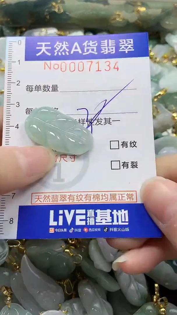 颈饰未镶嵌翡翠纯天然a货翡翠