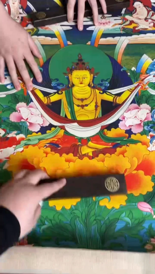卷轴画手绘唐卡039