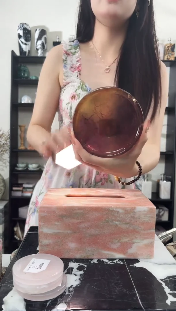 石材三彩萤石001