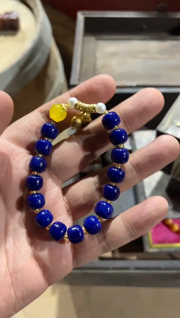 青金石未镶嵌颈饰硕哥精品专属链接C18