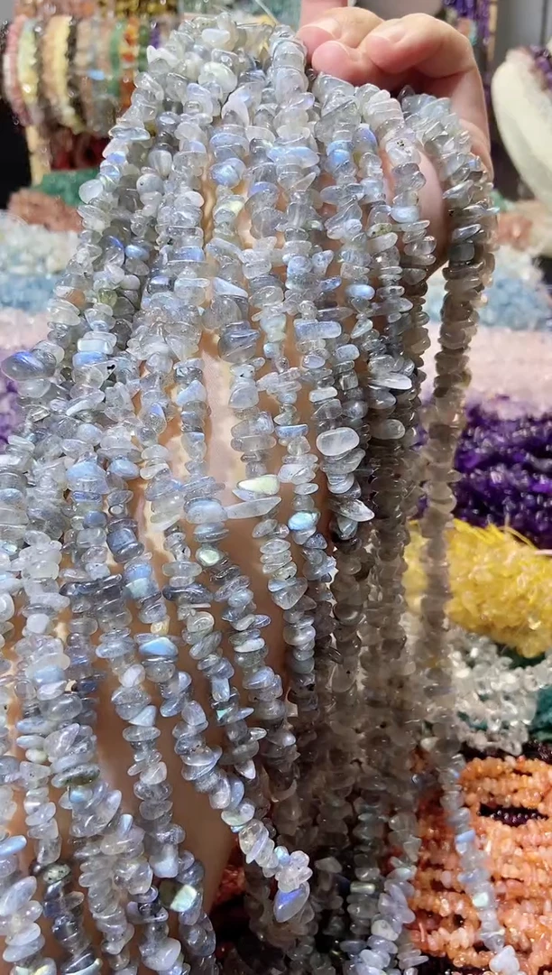 未镶嵌珠宝半成品水晶灰月光