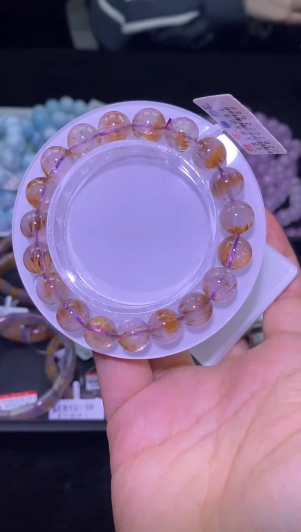 未镶嵌手链水晶极光单圈-A41-多样性发其一