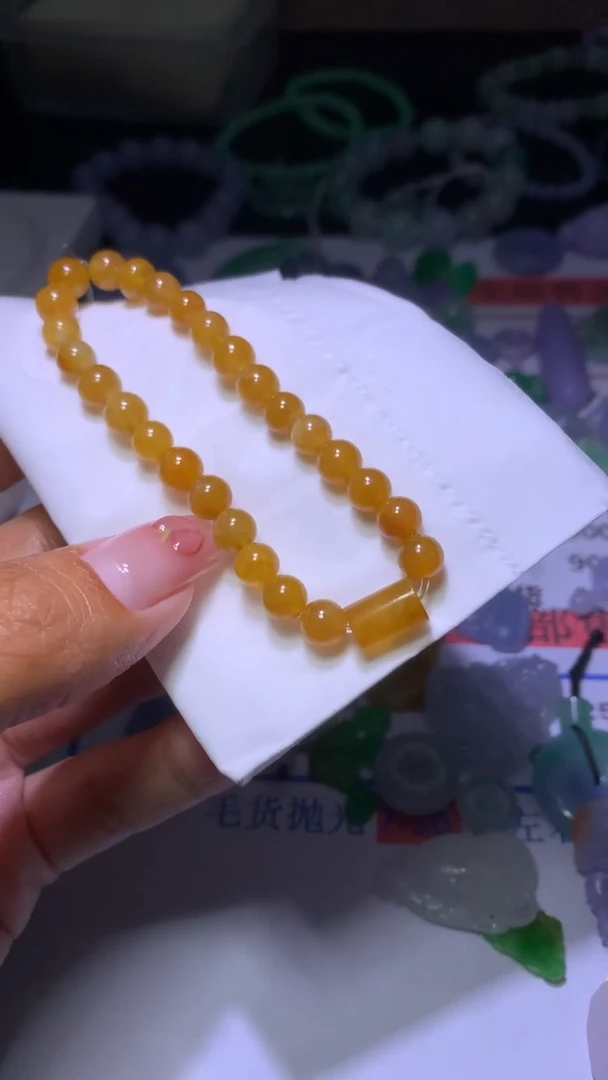 定制翡翠未镶嵌云**袖MXX027340