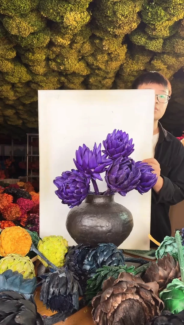 311  山前小麦 · 多色永生洋蓟5枝