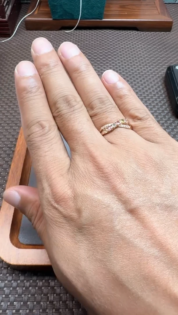 颈饰银S925镶嵌碧玺多样发一件