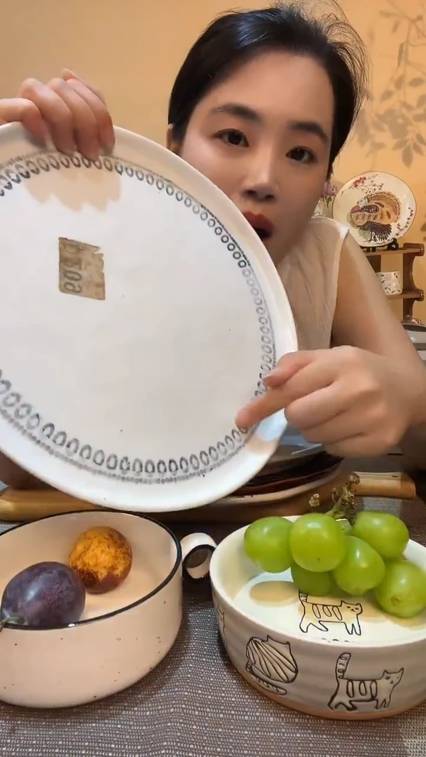 瓷片11英寸盘 微瑕介意勿拍