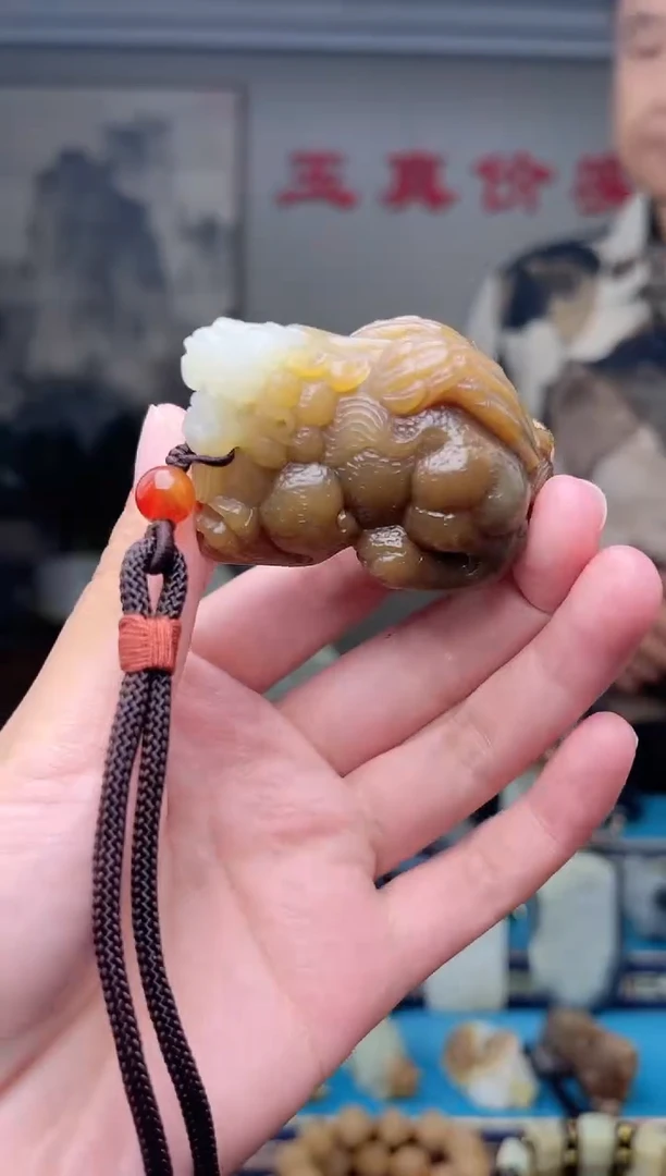 未镶嵌和田玉挂件猎****营1