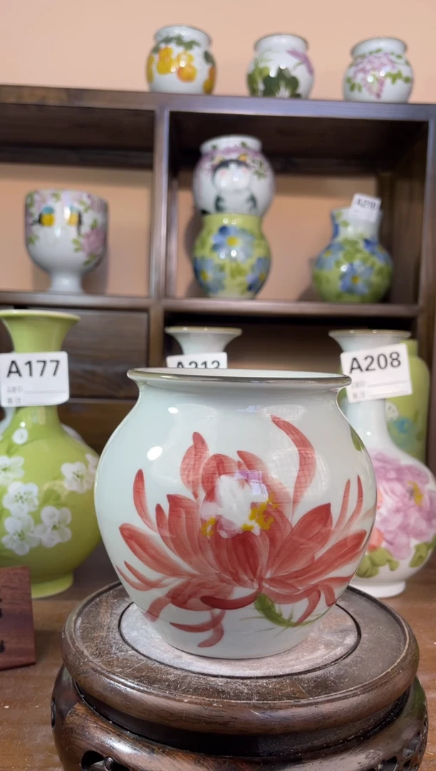 瓶景德镇手绘陶瓷花瓶 源头工厂