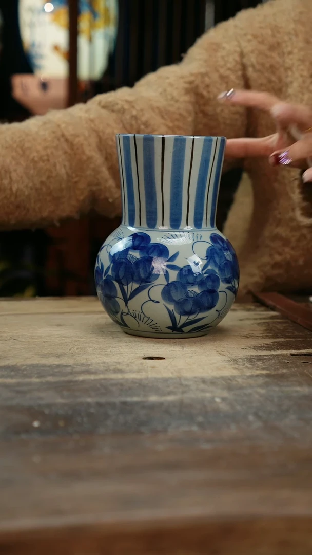 【闪购商品】瓷片景德镇纯手工釉下彩精品花瓶