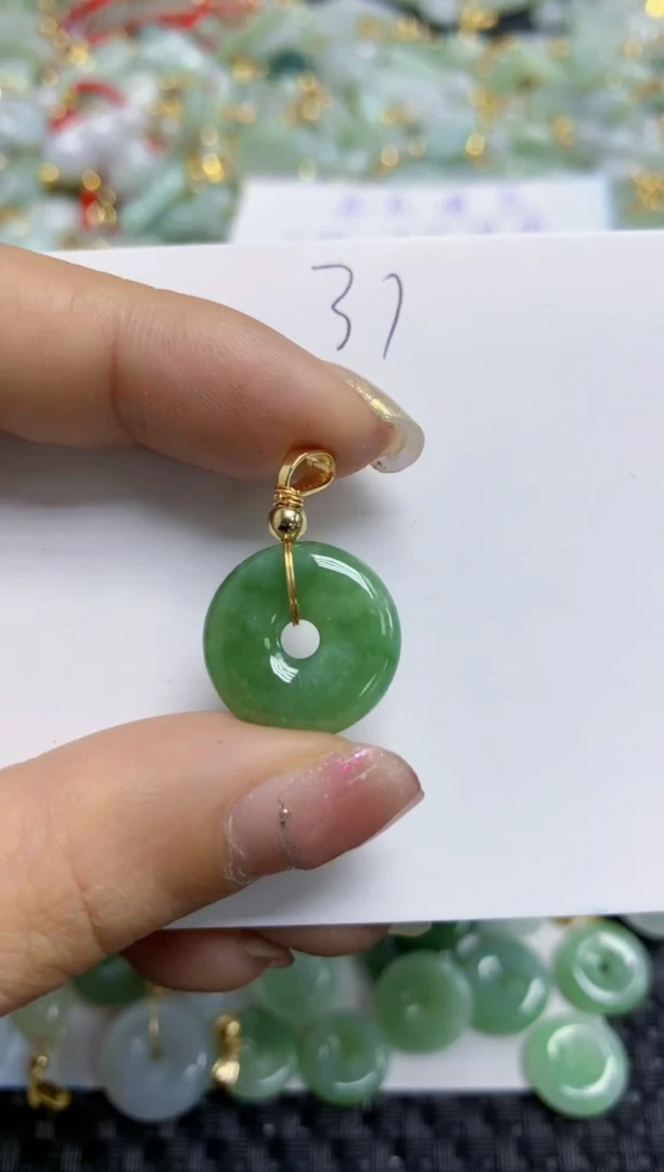 【闪购商品】翡翠颈饰合金   天然A货翡翠