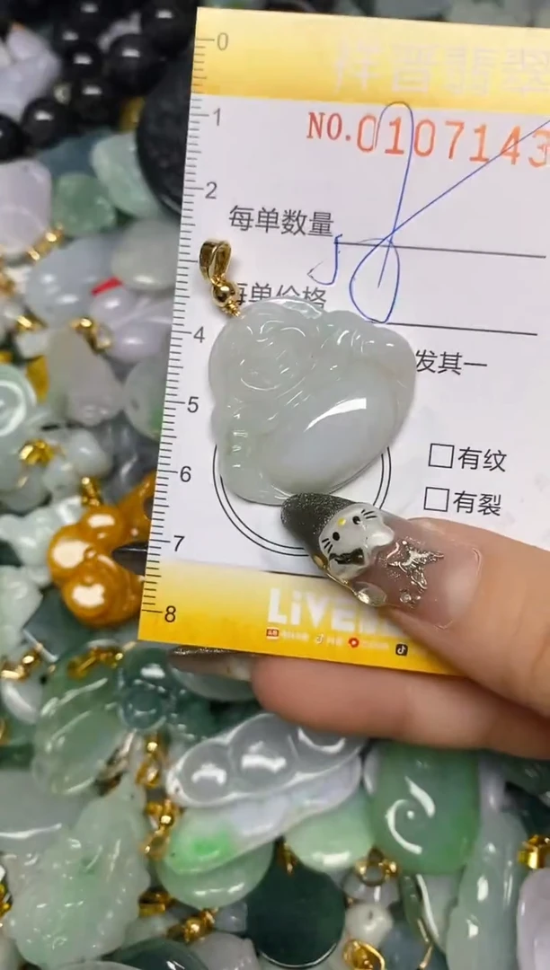 【闪购商品】翡翠颈饰未镶嵌闪购0107143