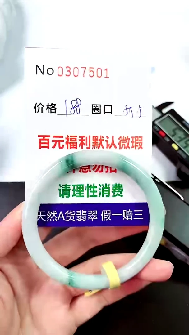 【闪购商品】翡翠手镯未镶嵌00307501