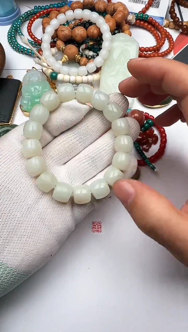 未镶嵌手串和田玉和田玉 手串