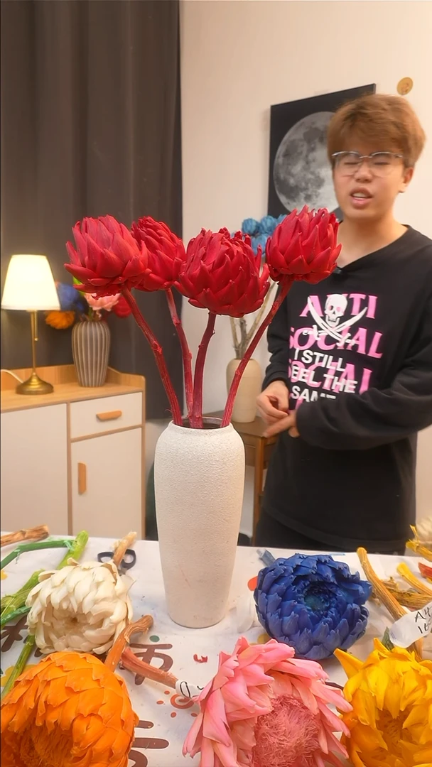 永生花  霸王花  A31
