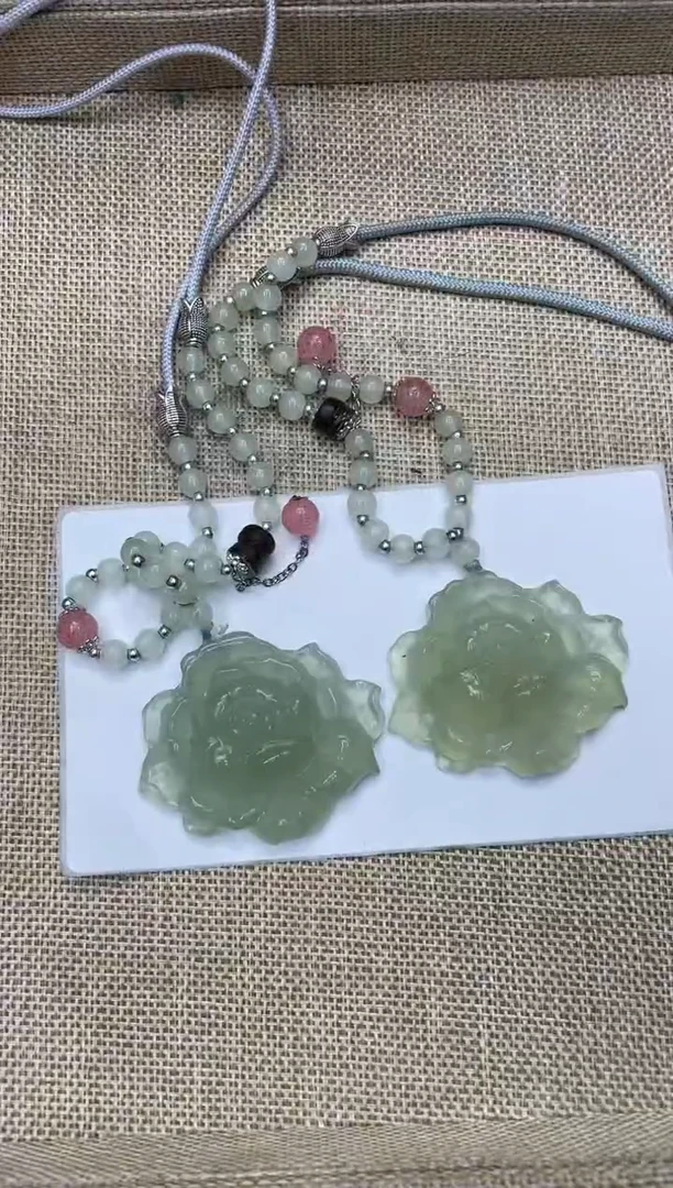 未镶嵌岫玉吊坠多样性发*货拍一发一
