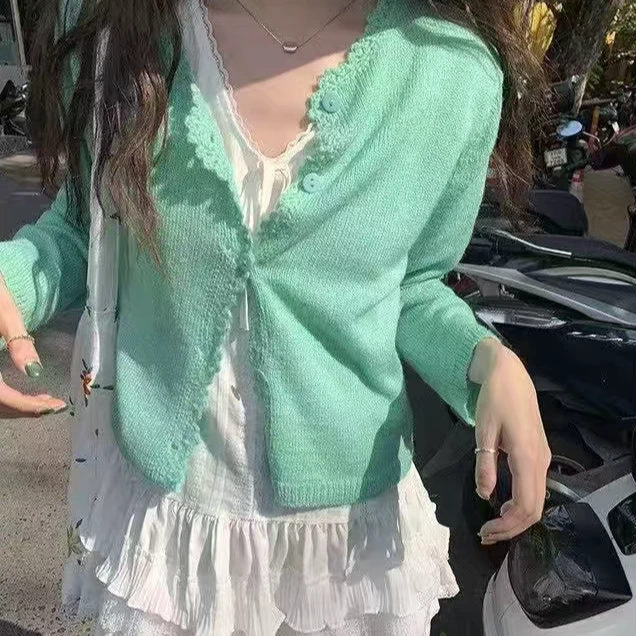 1编码301-400秋冬杂款百搭韩系针织衫打底慵懒风女装