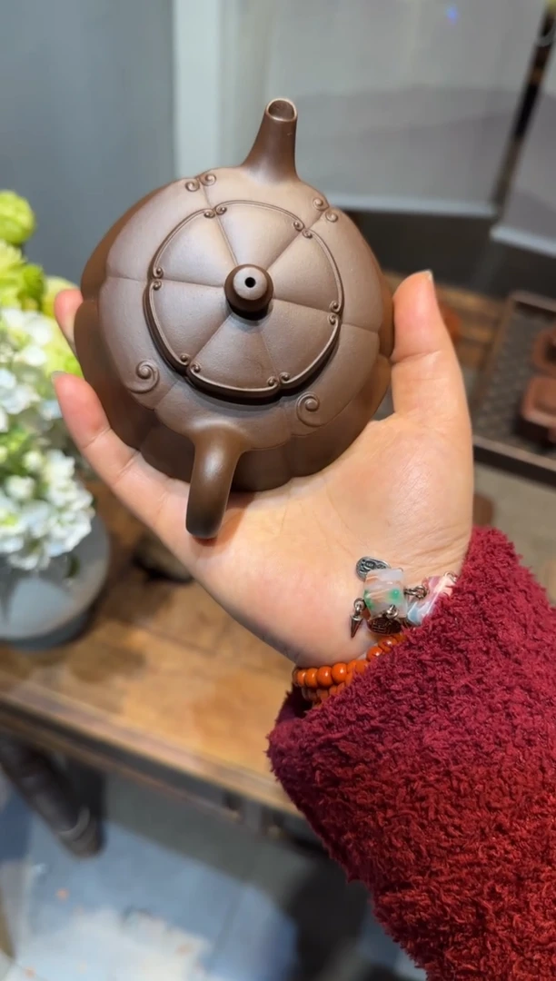茶壶紫砂老*无极如意