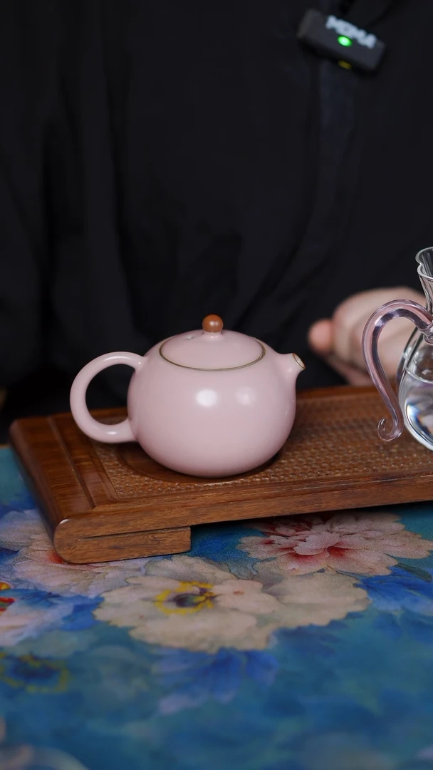 云隐造物 粉色西施壶
