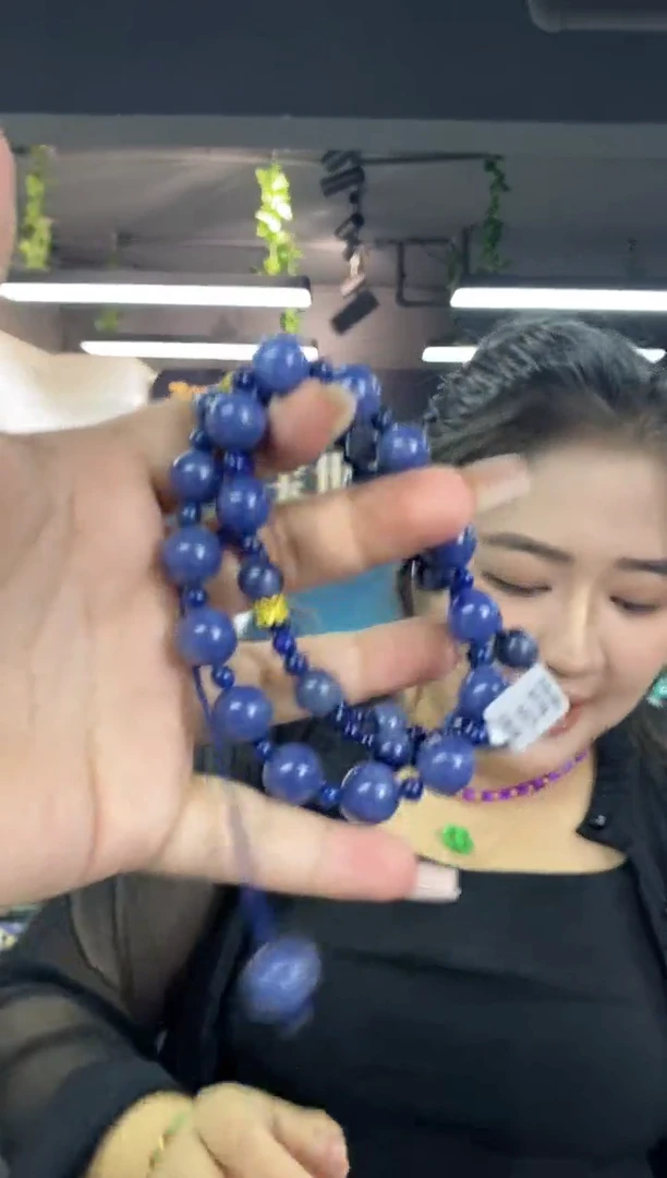 青金石合金项链多样性发其一颜色微差