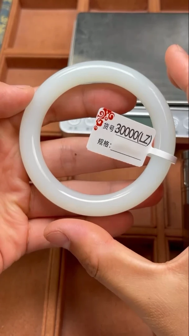 和田玉手镯未镶嵌LZ  52-60