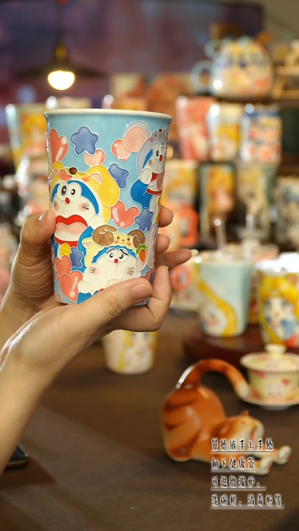 景德镇陶瓷手工手绘&A101