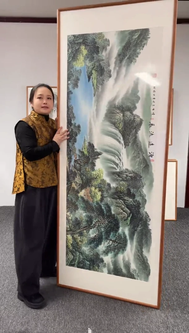 【闪购商品】国画源远流长210*80刘佳林