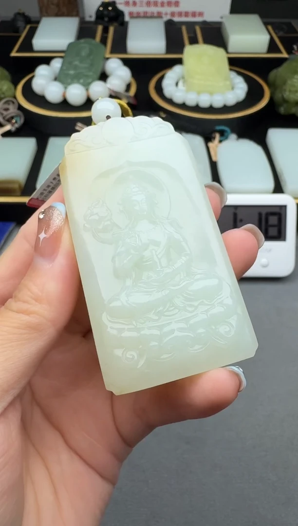 颈饰未镶嵌和田玉3