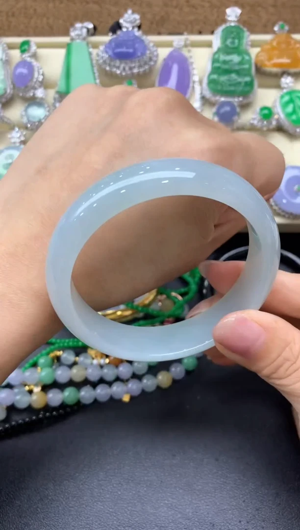 【闪购商品】翡翠手镯未镶嵌420-中国好珍宝