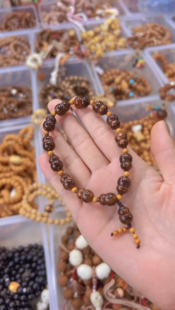 紫金鼠手串卡10*14红皮老料葫芦