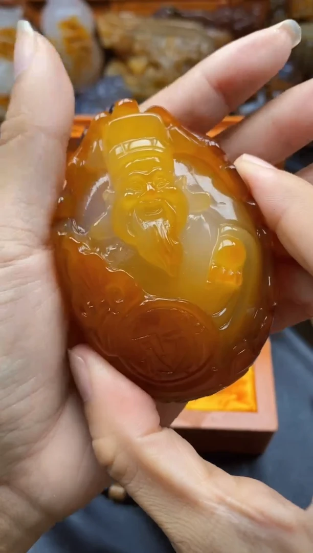 未镶嵌1玛瑙/玉髓梅**福ll